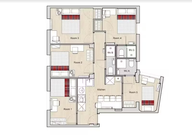 Habitaciones en Calle de Guadalete